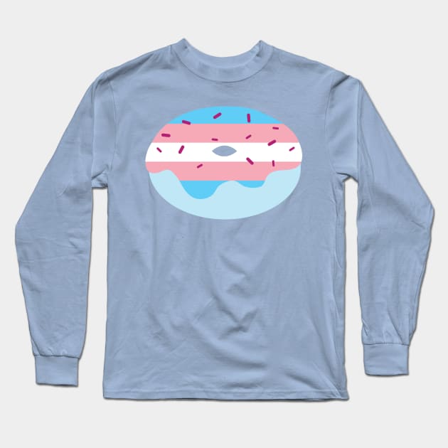 Transgender Donut Long Sleeve T-Shirt by Satyn